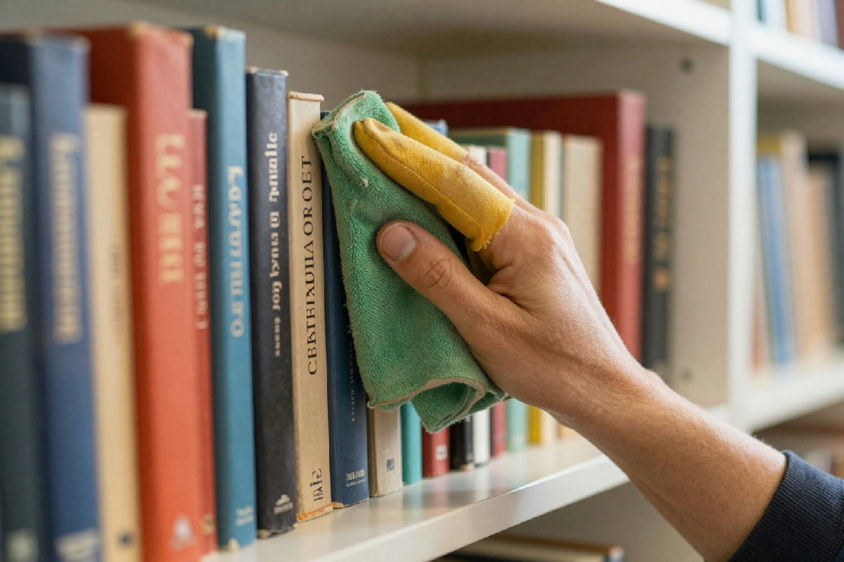 5 strategie infallibili per liberare i tuoi libri da muffa e polvere senza fatica
